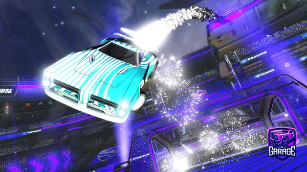 A Rocket League car design from CrustierPoem449