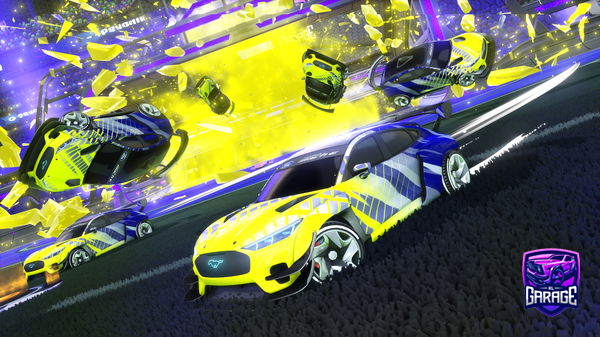 A Rocket League car design from CheesyOregano