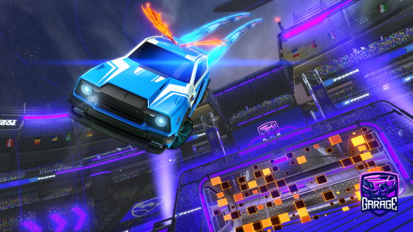 A Rocket League car design from My_heart