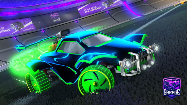 A Rocket League car design from ASecretPro-_-