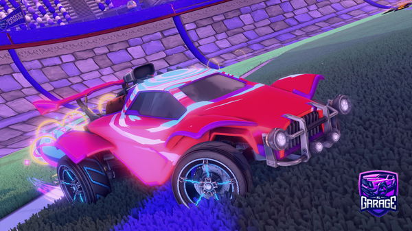 A Rocket League car design from Yellow_645