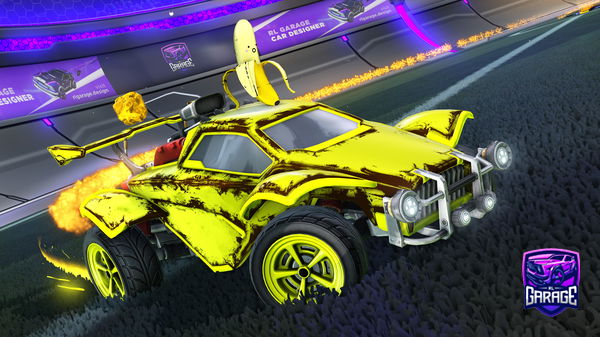 A Rocket League car design from Jaimeplayz1