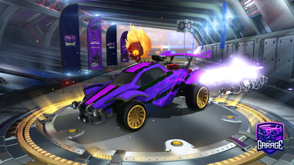 A Rocket League car design from WackyWalrus1443