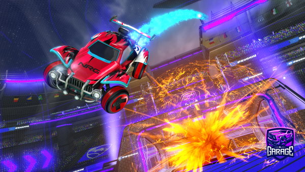 A Rocket League car design from rdstin01