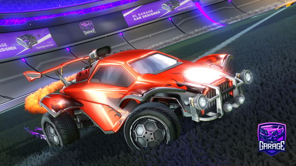 A Rocket League car design from Zenezon