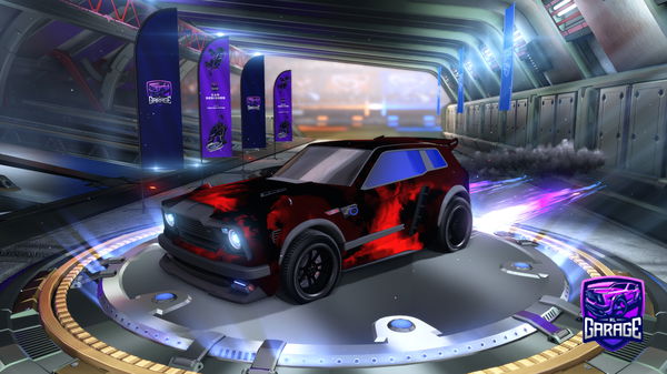 A Rocket League car design from Sasmosa