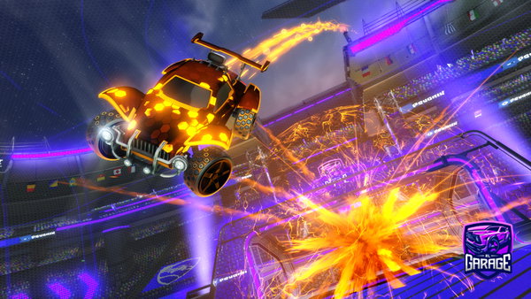 A Rocket League car design from Sven00554466o