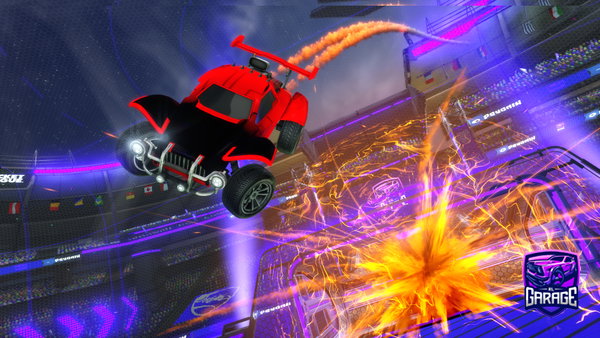 A Rocket League car design from MAS_Malek