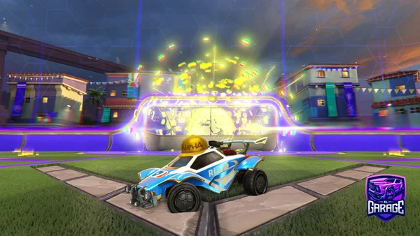 A Rocket League car design from XxslyferxX9542
