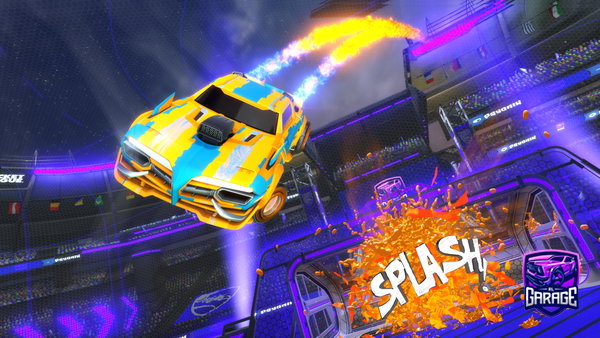 A Rocket League car design from josuerey316