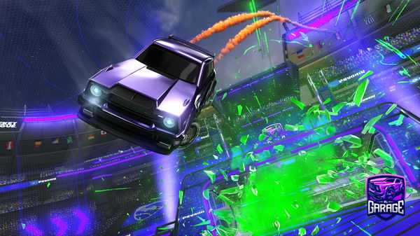 A Rocket League car design from Kromedome688