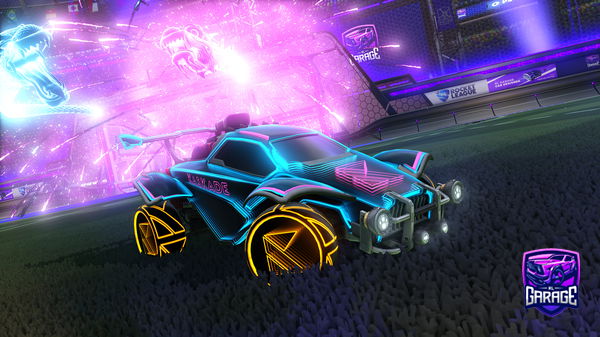 A Rocket League car design from horny