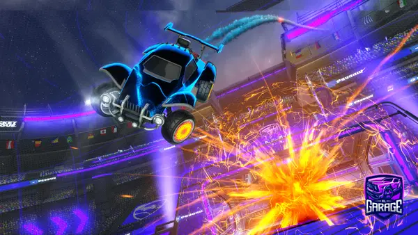 A Rocket League car design from AGUSTROLL17