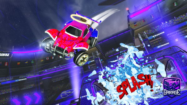 A Rocket League car design from Trinity458