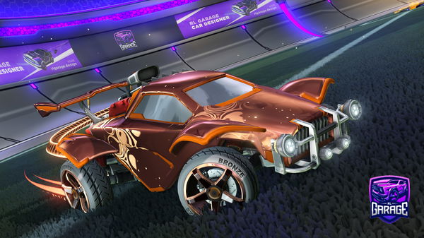 A Rocket League car design from vuulg