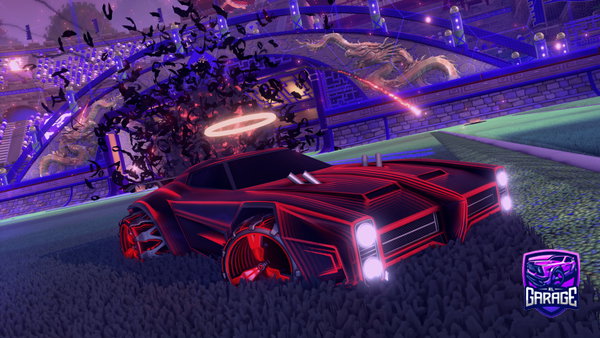 A Rocket League car design from theflyinghog