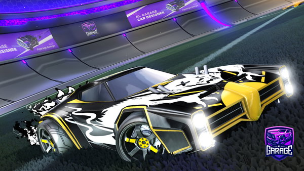 A Rocket League car design from unbornclincker