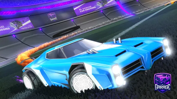 A Rocket League car design from Neonr