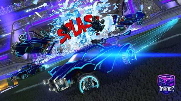 A Rocket League car design from OfficialCod128