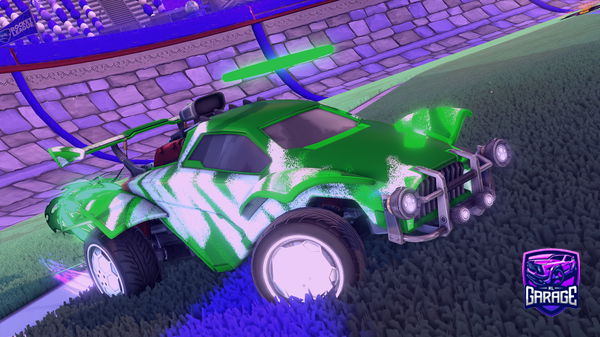 A Rocket League car design from UnIuckyy
