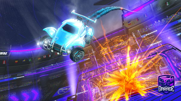 A Rocket League car design from Patato6218