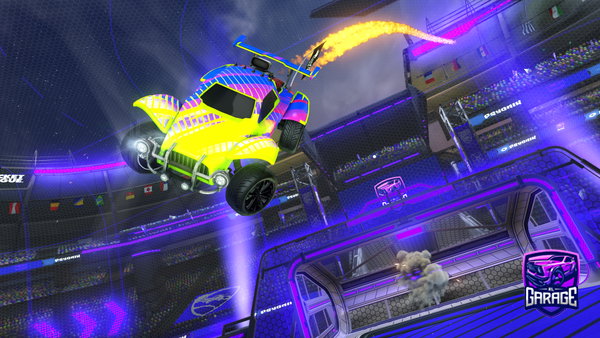 A Rocket League car design from CoconutJr963