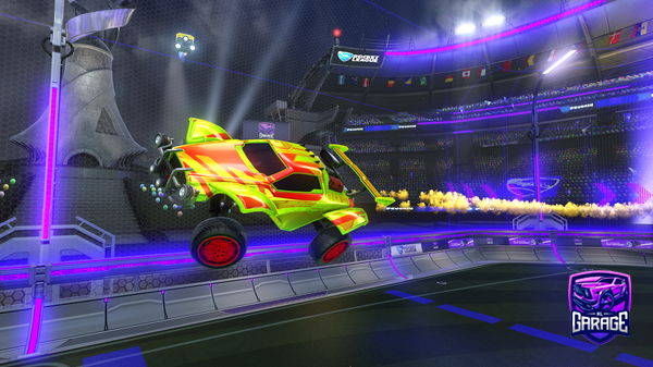 A Rocket League car design from Karbo800