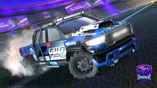 A Rocket League car design from DJf