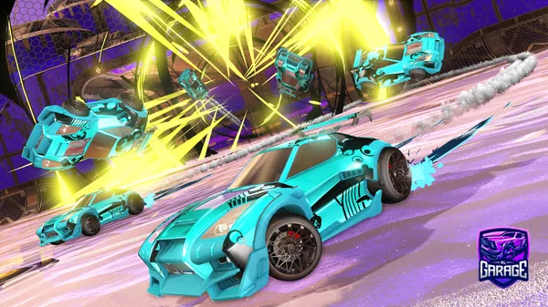 A Rocket League car design from DearSilkkos