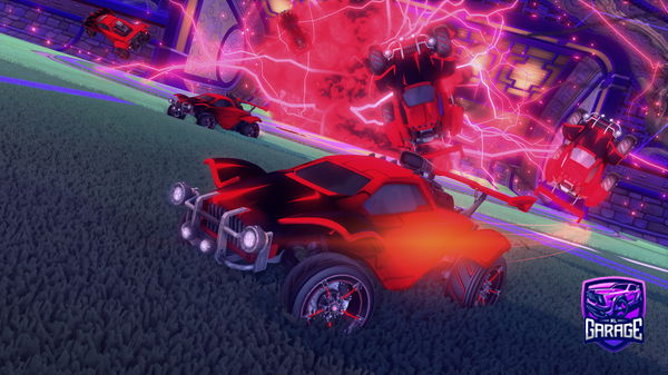 A Rocket League car design from xconrr