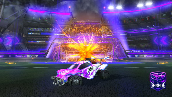A Rocket League car design from Flebson_Au