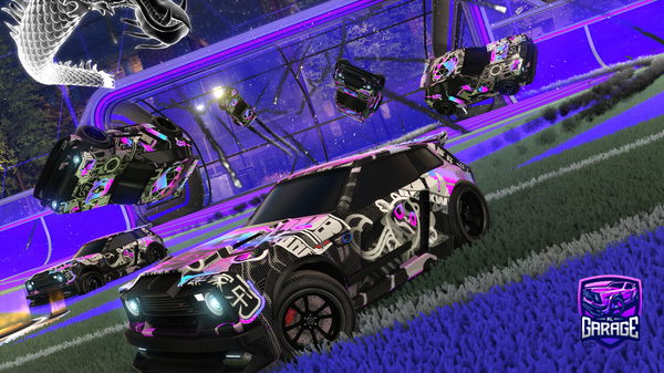 A Rocket League car design from kiwui_o