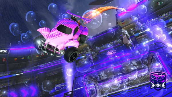 A Rocket League car design from Nykla5