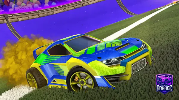 A Rocket League car design from Forgotchair