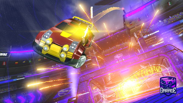 A Rocket League car design from ckubczak