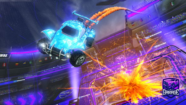 A Rocket League car design from koldfreg