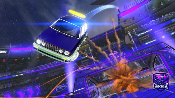 A Rocket League car design from beefyjohn74