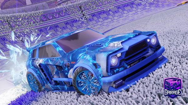 A Rocket League car design from Nykkur