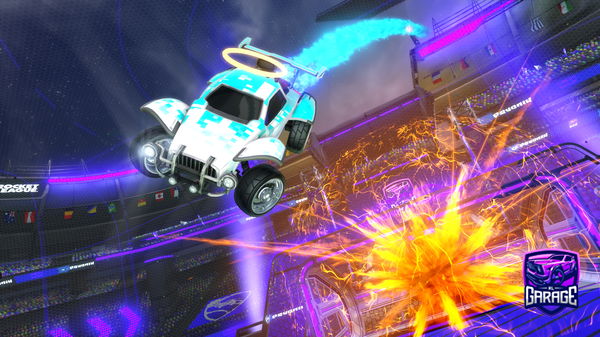 A Rocket League car design from Alvaroskii