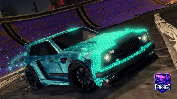 A Rocket League car design from Gar0u