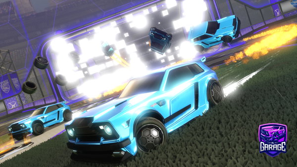 A Rocket League car design from batman69420