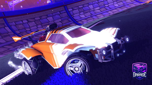 A Rocket League car design from pika1930