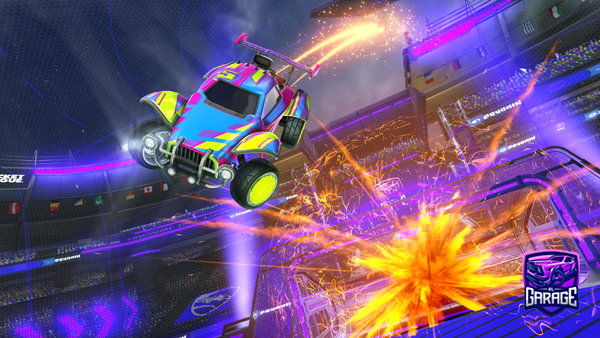 A Rocket League car design from kiazas_