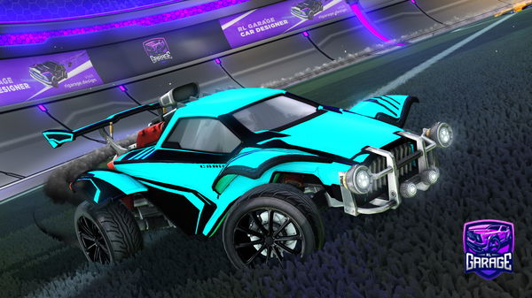 A Rocket League car design from JGolzXbox