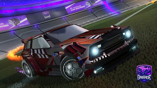 A Rocket League car design from DunnitRL_on_YT