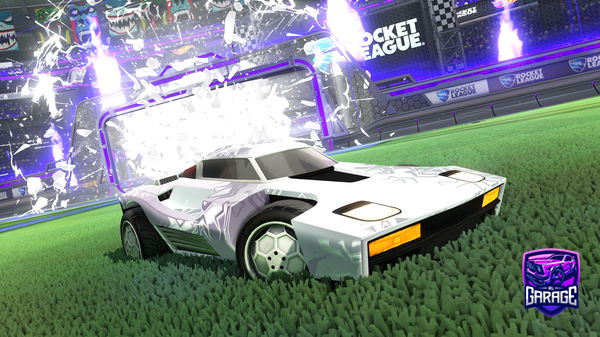 A Rocket League car design from synthx