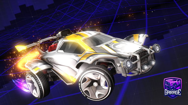 A Rocket League car design from GeorgeBomb23