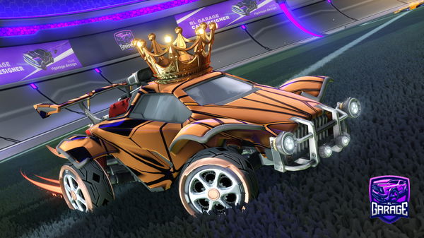 A Rocket League car design from ctbiles