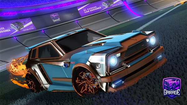 A Rocket League car design from SlowTheSloth