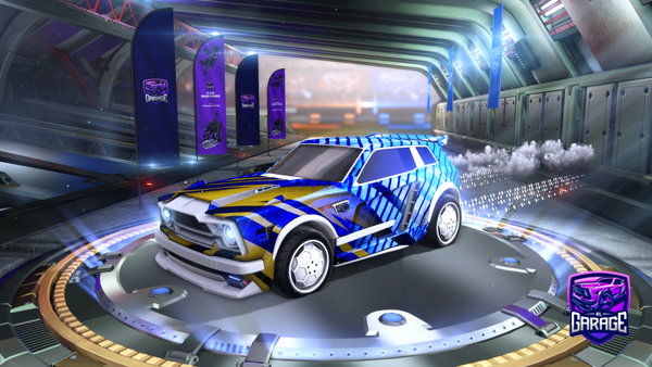 A Rocket League car design from waterGlaciator10